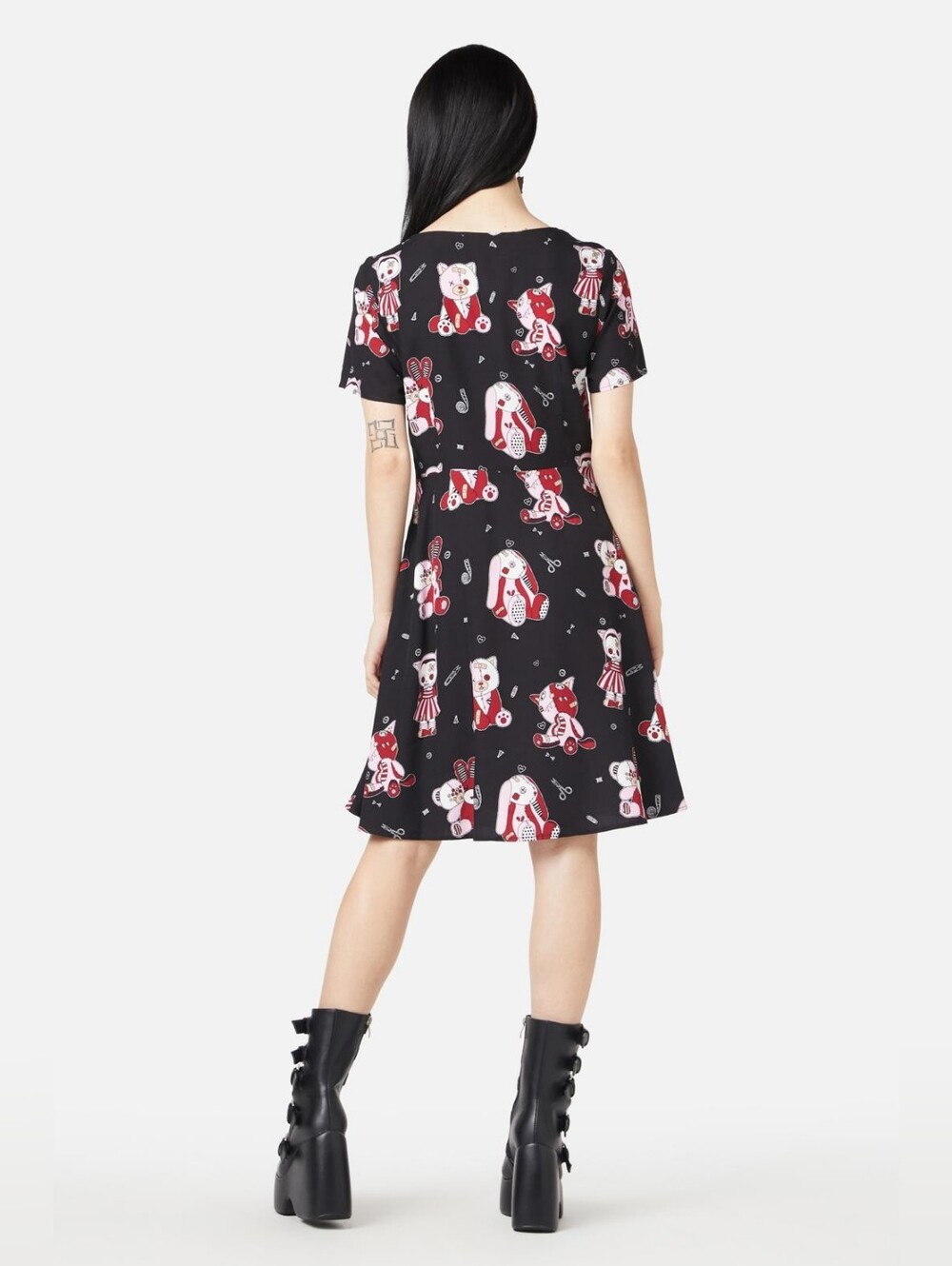 NWT Black Friday Sew Much Fun Dress Size AU 14 *READ DESCRIPTION* - Picture 5 of 14